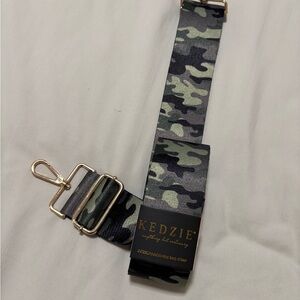 NWT Kedzie Camouflage Interchangeable Strap Gold Hardware SKU 2